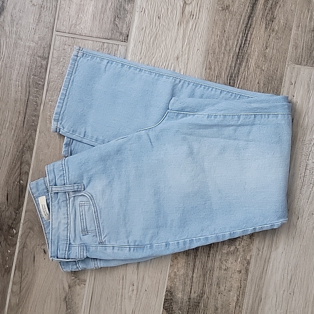 High Rise Straight Jeans